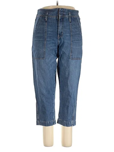 Pre-owned Current Elliott Jeans In Blue