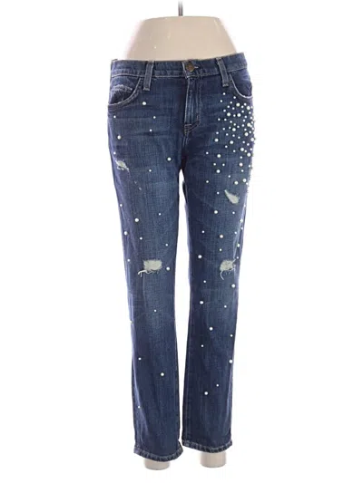 Pre-owned Current Elliott Jeans In Blue