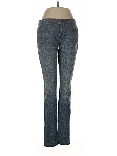 Pre-owned Current Elliott Jeans In Blue