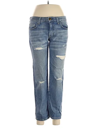 Pre-owned Current Elliott Jeans In Blue
