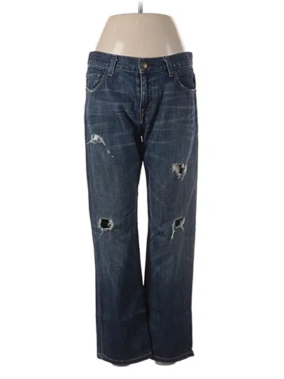 Pre-owned Current Elliott Jeans In Blue