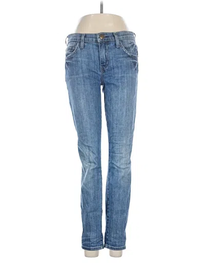 Pre-owned Current Elliott Jeans In Blue
