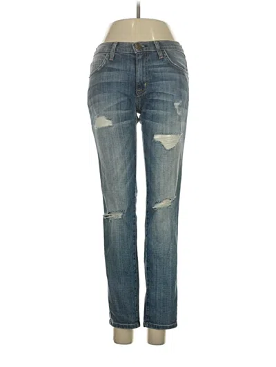 Pre-owned Current Elliott Jeans In Blue