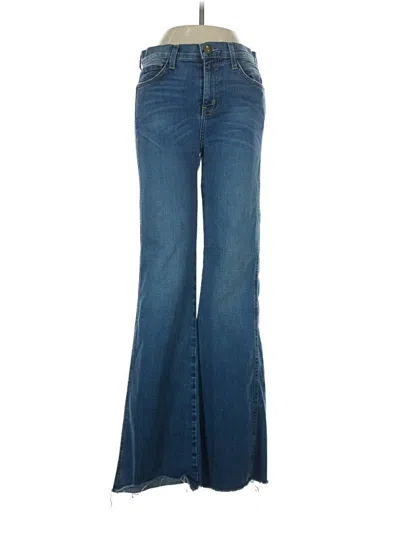 Pre-owned Current Elliott Jeans In Blue