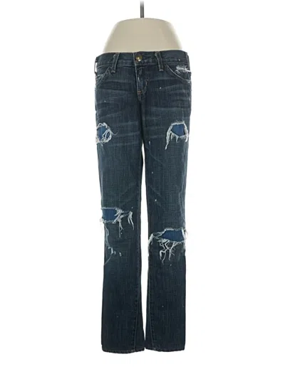 Pre-owned Current Elliott Jeans In Blue