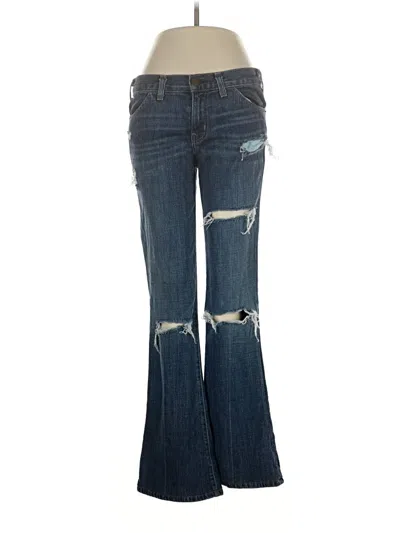 Pre-owned Current Elliott Jeans In Blue
