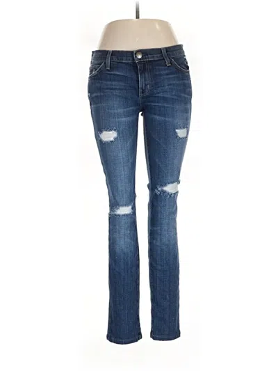 Pre-owned Current Elliott Jeans In Blue