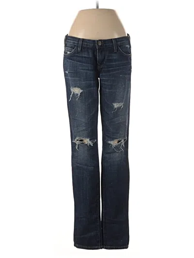 Pre-owned Current Elliott Jeans In Blue