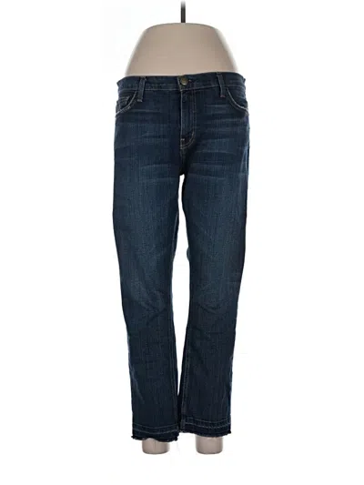 Pre-owned Current Elliott Jeans In Blue