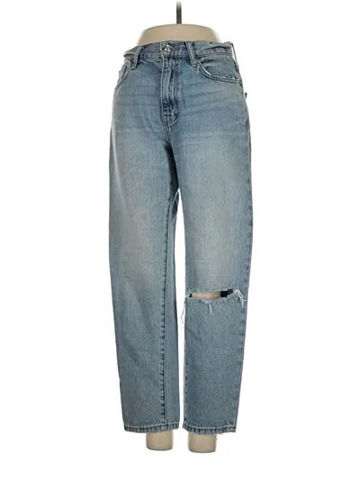 Pre-owned Current Elliott Jeans In Blue