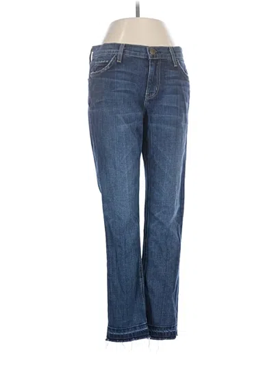 Pre-owned Current Elliott Jeans In Blue