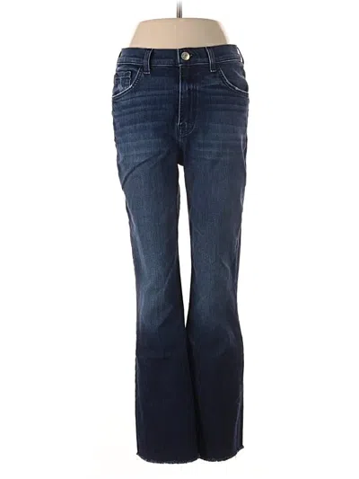 Pre-owned Current Elliott Jeans In Blue