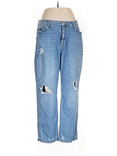 Pre-owned Current Elliott Jeans In Blue