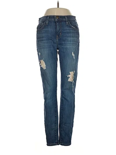 Pre-owned Current Elliott Jeans In Blue