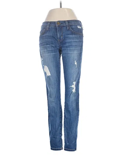 Pre-owned Current Elliott Jeans In Blue