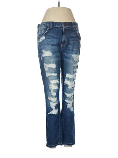 Pre-owned Current Elliott Jeans In Blue