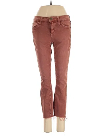 Pre-owned Current Elliott Jeans In Brown