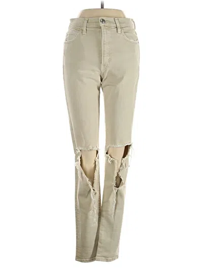 Pre-owned Current Elliott Jeans In Brown