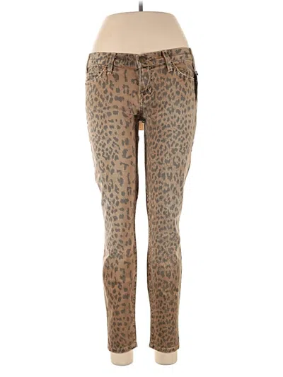 Pre-owned Current Elliott Jeans In Brown