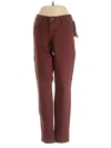 Current Elliott Jeans In Burgundy