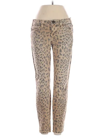 Pre-owned Current Elliott Jeans In Gold