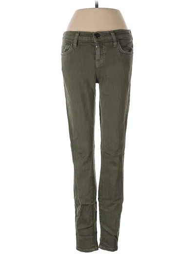 Pre-owned Current Elliott Jeans In Green