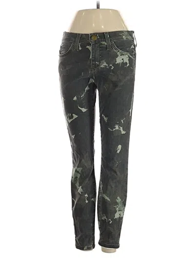 Pre-owned Current Elliott Jeans In Green
