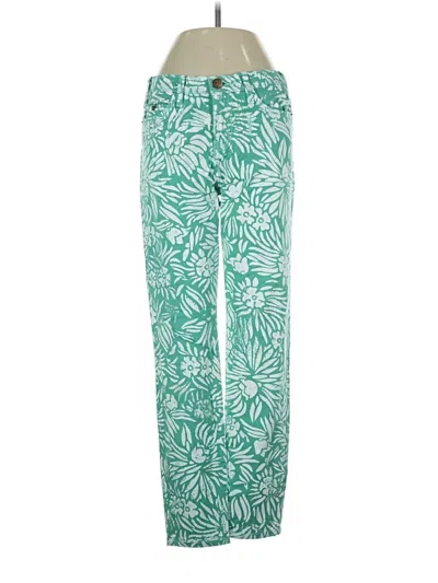 Pre-owned Current Elliott Jeans In Green