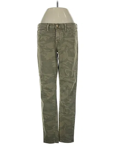 Pre-owned Current Elliott Jeans In Green
