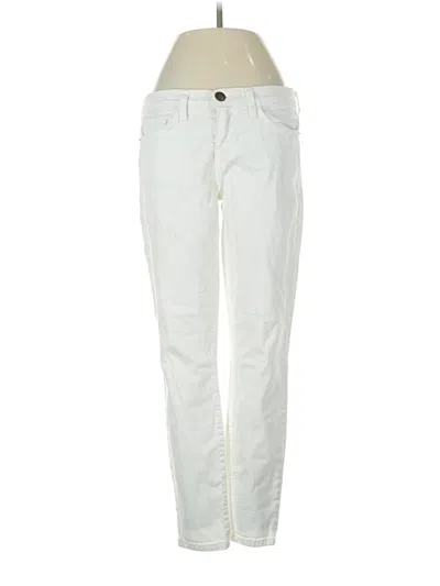 Pre-owned Current Elliott Jeans In Ivory