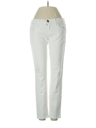 Pre-owned Current Elliott Jeans In Ivory
