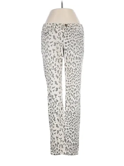 Pre-owned Current Elliott Jeans In Ivory
