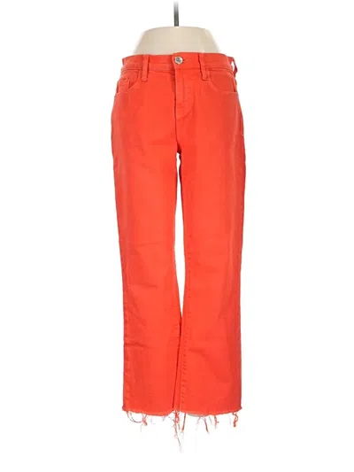 Pre-owned Current Elliott Jeans In Orange