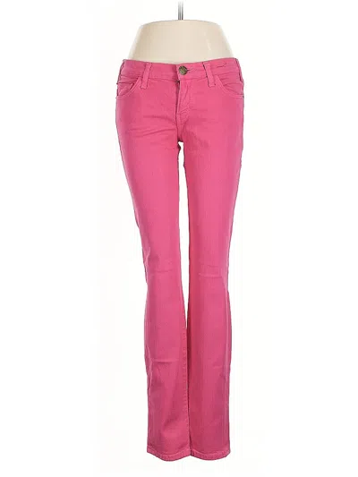 Pre-owned Current Elliott Jeans In Pink