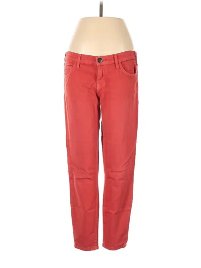 Pre-owned Current Elliott Jeans In Red