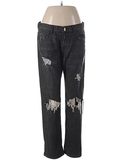 Pre-owned Current Elliott Jeans In Silver