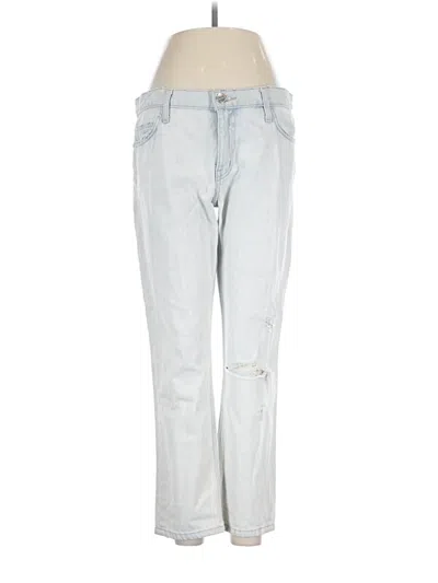 Pre-owned Current Elliott Jeans In Silver