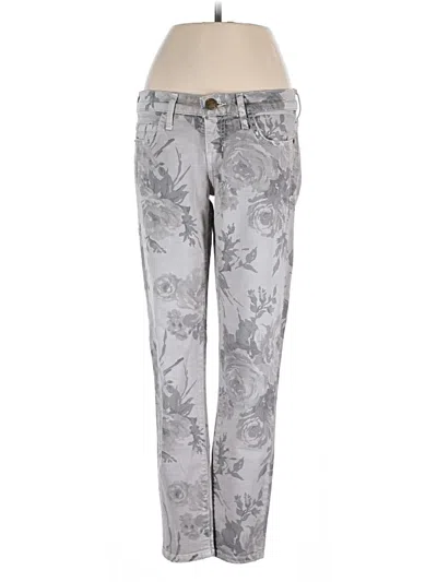Pre-owned Current Elliott Jeans In Silver