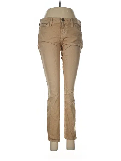 Pre-owned Current Elliott Jeans In Tan