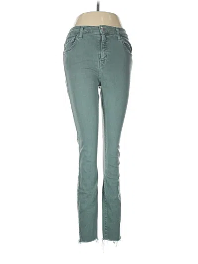 Pre-owned Current Elliott Jeans In Teal