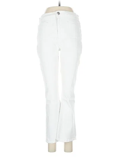 Pre-owned Current Elliott Jeans In White