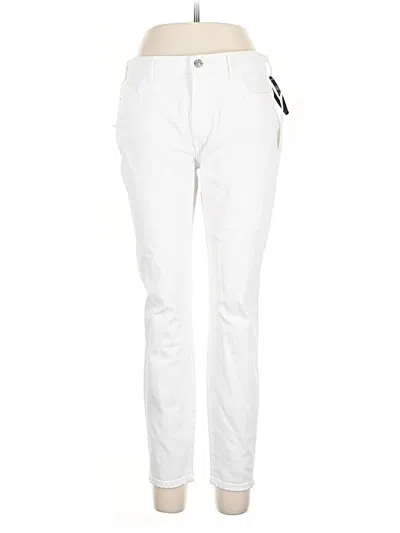 Pre-owned Current Elliott Jeans In White