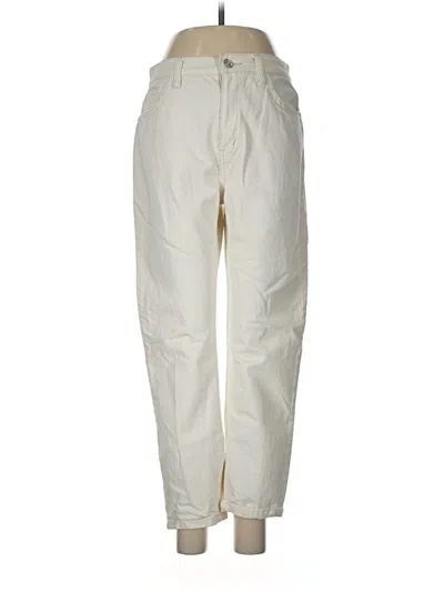 Pre-owned Current Elliott Jeans In White