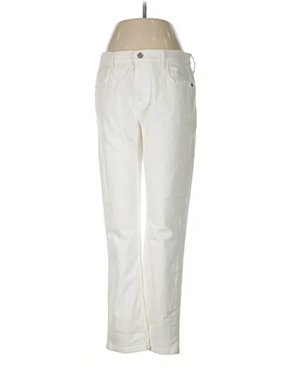 Pre-owned Current Elliott Jeans In White