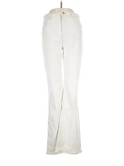 Pre-owned Current Elliott Jeans In White