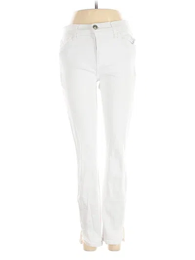 Pre-owned Current Elliott Jeans In White