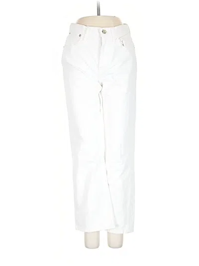 Pre-owned Current Elliott Jeans In White