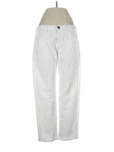 Pre-owned Current Elliott Jeans In White