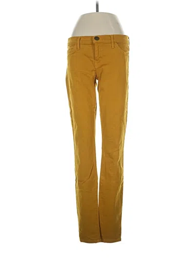 Pre-owned Current Elliott Jeans In Yellow