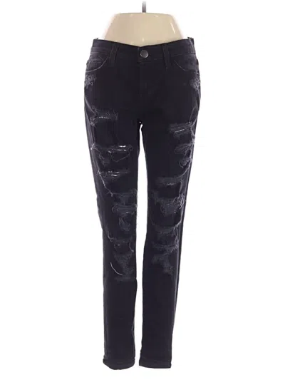 Pre-owned Current Elliott Jeggings In Black